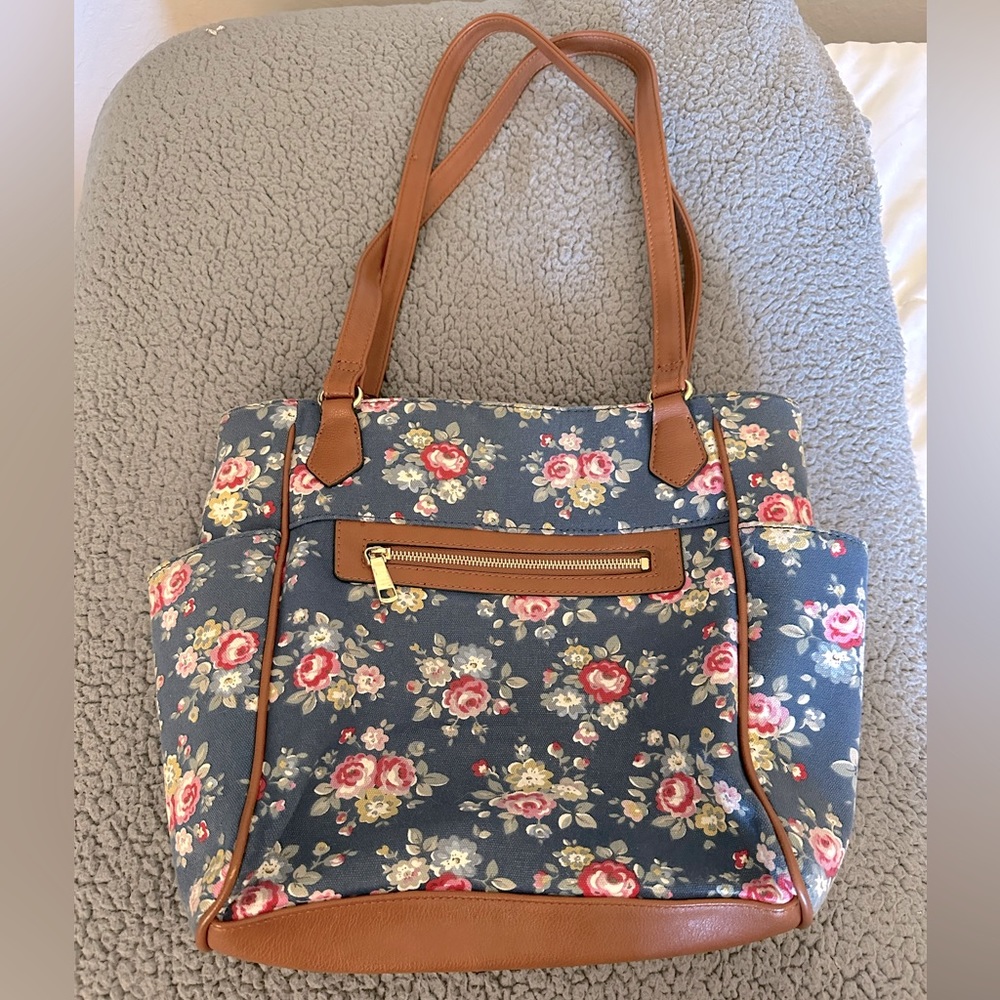 Laura Scott Floral Tote Bag